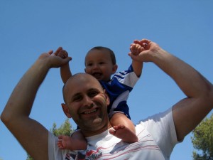 Daddy and Yaron