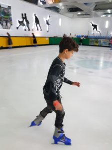 Activities in the Galil - Yaron ice skating in Maalot